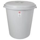 Мусорный бак 90 л серый Tufflex 90L
