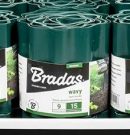 Бордюр для газона 15см*9м verde