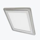 Светильник LED 12+6W Interior Patrat 6500K+65000K lumina tripla