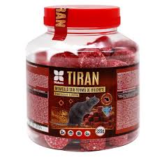 Отрава для крыс и мышей TIRAN 320 gr  таблетки