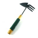 Грабельки JD6003G зелен  5 зубов с мягкой рук