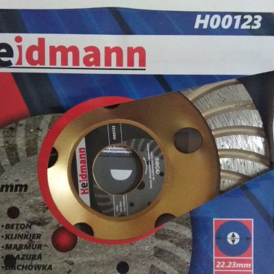 Диск алмаз шлифовочн сегмент 125 Heidmann Turbo 22.2