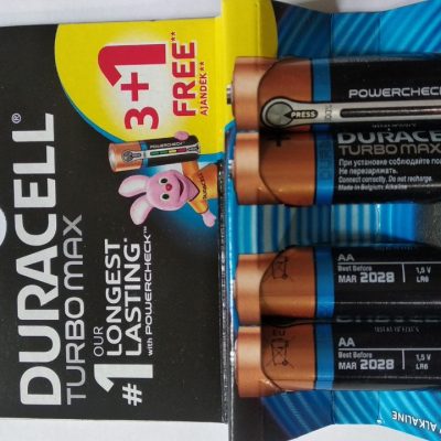 Батарейки LR6  DURACELL TURBO MAX