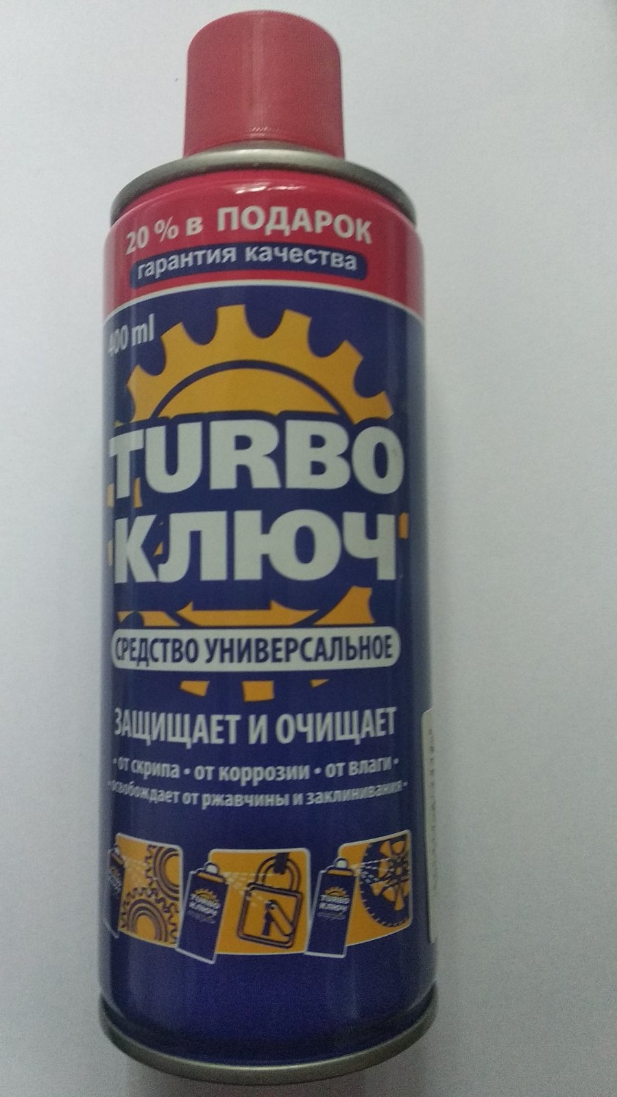 Turbo kliuci universal sprai 400ml