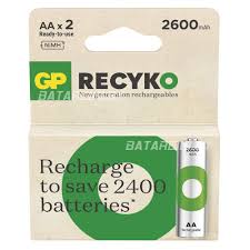 Батарейки аккумулятор R06  2600mAH Recyko