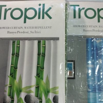 Занавеска для ванной  180*200 TROPIC