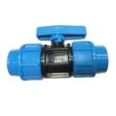ш Кран шаровы заж PP 20*20/PN6T