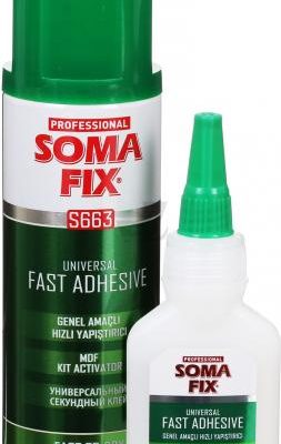 Клей 2-х компонент SOMAFIX 200 ml+50gr