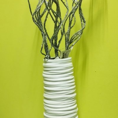 Веточка Decor p/u compozitii  JA0279-2 серебро