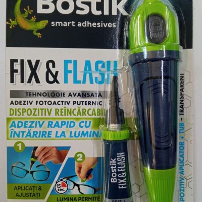 Bostik Fix&Flash Dispozitiv aplicator+tub-transparent 5g