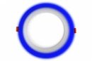 Светильник LED 6+3W Ext Rotund 6500K+6500Kwhite+blue exterior