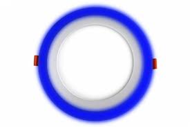 Светильник LED 6+3W Ext Rotund 6500K+6500Kwhite+blue exterior