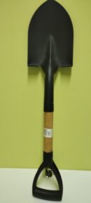 Лопата мини сдеревянным  черенком штыковая 68cm