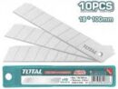 Лезвия 18мм набор 10шт TOTAL THT519112