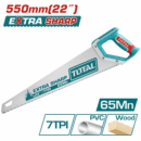 Ножовка по дереву 500mm 22" TOTAL THT55226