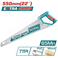 Ножовка по дереву 500mm 22" TOTAL THT55226