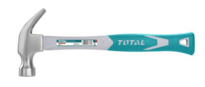 Молоток гвоздодер 450гр TOTAL  THT73166