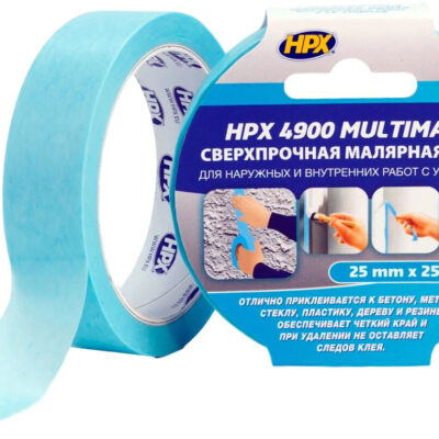 Лента  38mm*25m малярная HPX4900 blue
