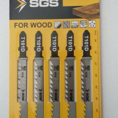 Полотно для э/лобзика SGS2703 T101D дерево