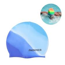 Шапочка для плавания силиконовая Swimer