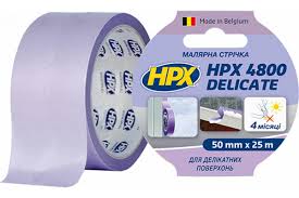 Лента  50mm*25m малярная HPX4800  violet