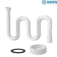 Гофра для сифона 1335 NOVA с гайкой 1 1/2*40/50  120см